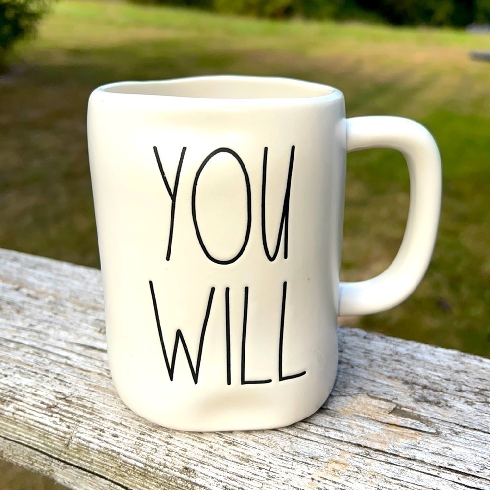 𝅺rae Dunn You Will Ceramic Mug